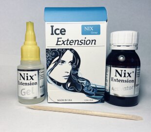 NIX Ice Extension набор для холодного наращивания прозрачный